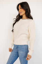Alyssa Knit Sweater | Cream - Baltic Born